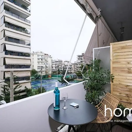 Appartamento Riviera Homm Flat 4 Min Walk From Beach, Thiseos Str