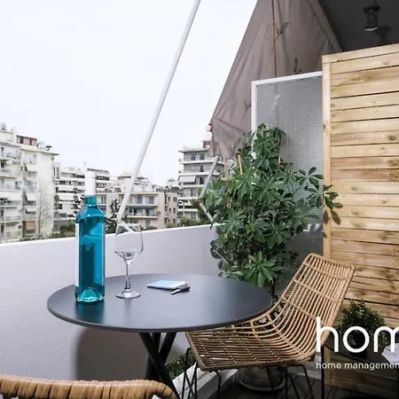 Riviera Homm Flat 4 Min Walk From Beach, Thiseos Str * Atene
